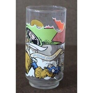 Vtg 1981 McDonalds The Great Muppet Caper Glass Kermit Fozzie Gonzo